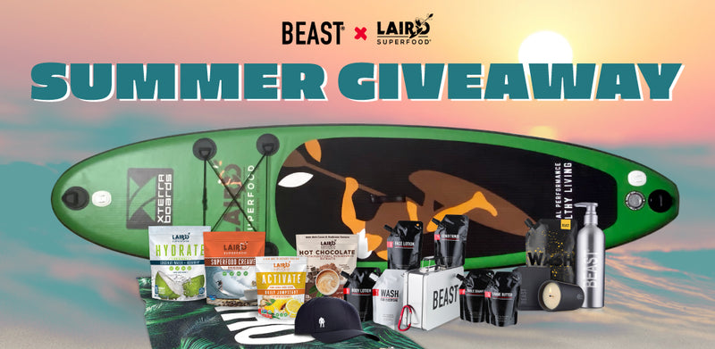 Beast x Laird Superfood Summer Giveaway
