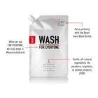 Wash for Everyone Refill Reduced Plastic Refill Pouch 16oz Half Liter Size