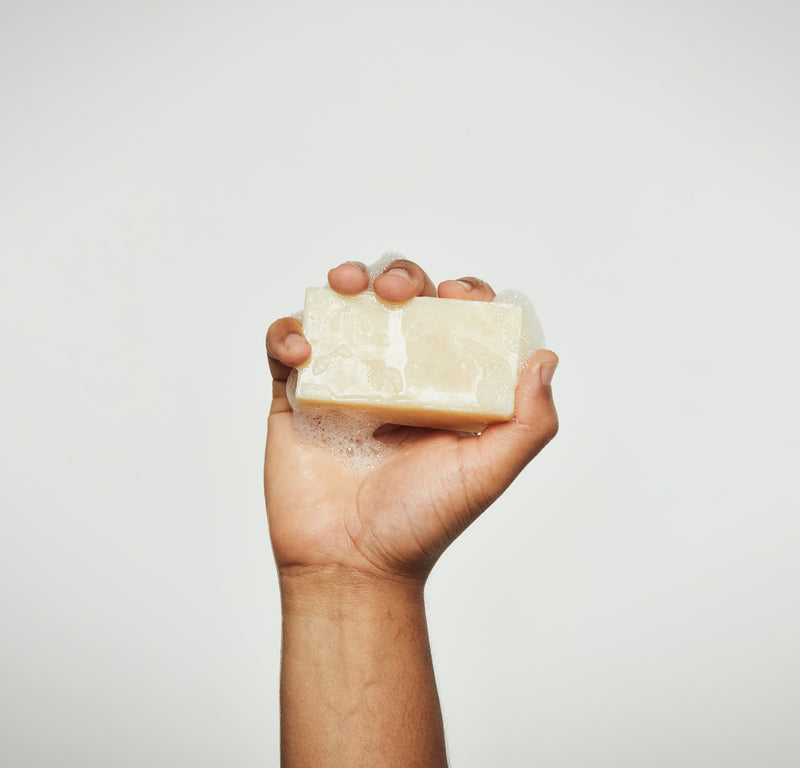 Tame the Beast Natural Bar Soap with Beast Blue Scent with Organic Essential Oils 5 oz ounce size 142 g grams