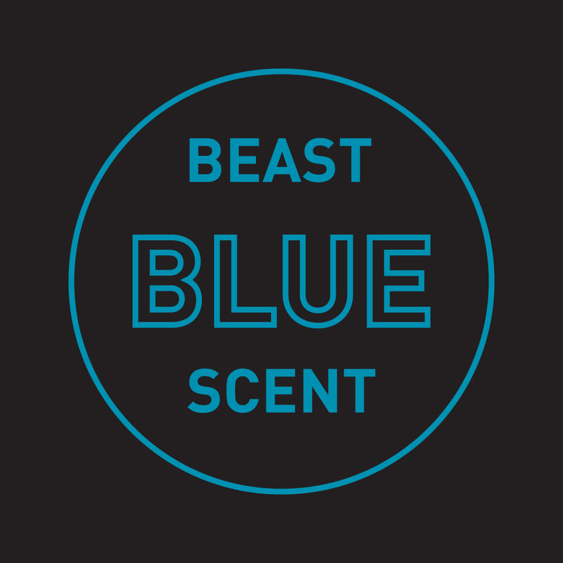 Beast Blue is the scent you can feel - Tame the Beast Grooming Products for Men