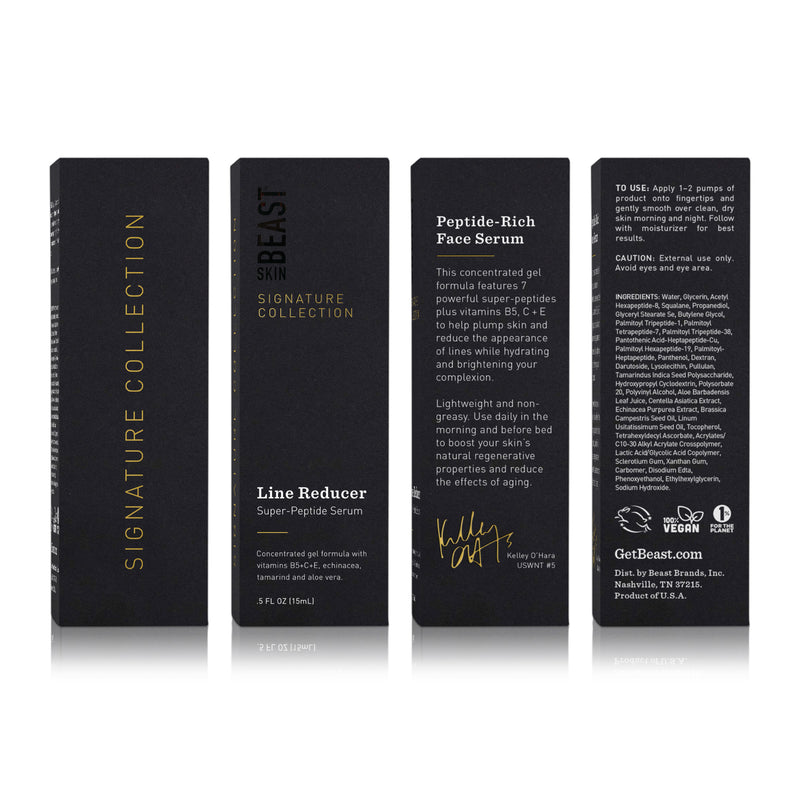 Beast Signature Collection Kelley O'Hara Line Reducer Super-Peptide Face Serum