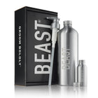 Beast Bottle Set with Liter Bottle Cap Pump Top Travel Size and More