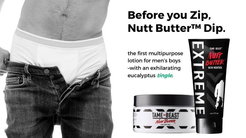 Before you zip Nutt Butter Dip original and extreme